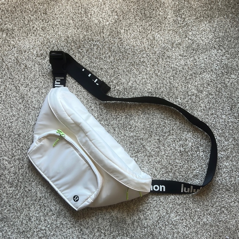 The rest is written belt bag